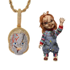 Cadena C/ Dije C/ Strass Chucky