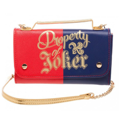 Cartera Harley Quinn Property of Joker Bioworld USA