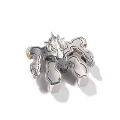 Cadena C/ Dije C/ Strass Robot Anime Oro 14k - 200 USD - comprar online