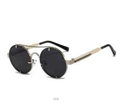 Anteojos Redondos Lennon Metal Retro Vintage Steampunk - tienda online