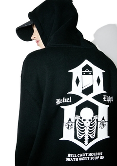 Campera Rebel Eight 8 Hell Can't Hold us Zip Up - 200usd - comprar online