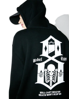 Campera Rebel Eight 8 Hell Can't Hold us Zip Up - 200usd - comprar online