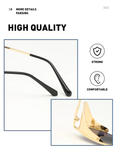 Imagen de Anteojos Redondos Retro Gotico Steampunk Metalico