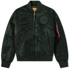 Campera Nasa Full Verde MilitarCapucha Desmontable