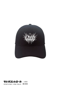 BLACK LOVE HAT
