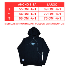 Buzo Hoodie Daga Negro en internet