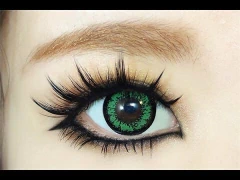 Lentes de Contacto Fantasia Cosplay Verde Floreado - buy online