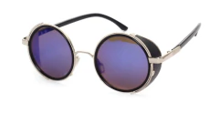 Anteojos de Sol Steampunk Redondos Rigido C001 - comprar online