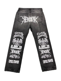 Pantalon Carpinero Recto Jean Trasher Gris