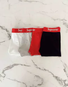 Boxer Supreme Underwear Negro 1:1 - comprar online