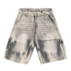 Bermuda 3/4 Intervenida Esqueleto New Era Jorts - tienda online