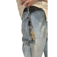 Porta Llave Gancho Para Pantalon Robot Metal en internet