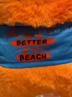 Peluche Fuggler Naranja Beach - comprar online