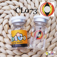Lentes de contacto Fantasía Anime Cosplay Ojo De Gato Amarillo/Rojo CL173 - KITCH TECH