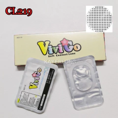 Lentes de contacto Fantasía Anime Cosplay Blanco sin borde CL219 en internet