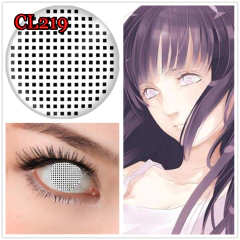 Lentes de contacto Fantasía Anime Cosplay Blanco sin borde CL219 - KITCH TECH