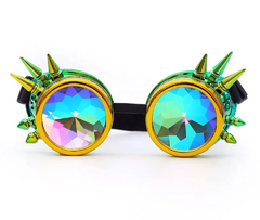 Anteojos Caleidoscopio Antiparras Steampunk Retro Goggles - tienda online