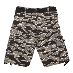 Bermuda short con Cinto Camuflada Gris
