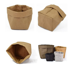 Bolsa Organizador de Papel Kraft Lavable Pack x4 - comprar online