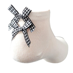 Imagen de Medias Soquetes con moño talon