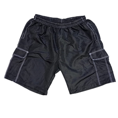 Short Bermuda Costura Blancas Talle Especial