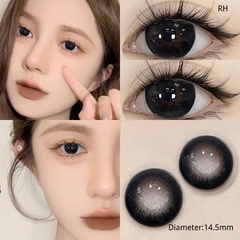 Lentes de Contacto Efecto Real Big - Negro 14.5MM