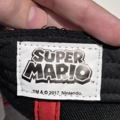 Gorra Snapback Nintendo Super Mario / Visera Vinilo Estampado - Bioworld USA