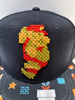 Gorra Snapback Nintendo Super Mario Bros Pixel - Bioworld USA - tienda online