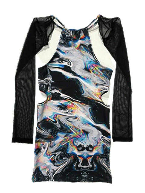 Vestido Conjunto con Mangas Ganger Nakarada