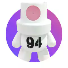 Figura Decoracion Muñeco Estilo Montana Aerosol Rosa
