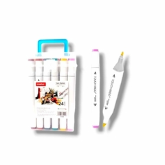 Pack 18 Marcadores Weibo Twin Marker Doble Punta - (copia) - buy online