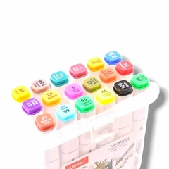 Pack 18 Marcadores Weibo Twin Marker Doble Punta - (copia) on internet