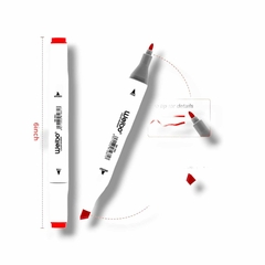 Pack 12 Marcadores Weibo Twin Marker Doble Punta - buy online
