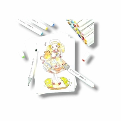 Pack 12 Marcadores Weibo Twin Marker Doble Punta on internet