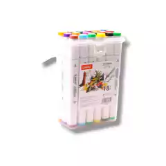 Pack 12 Marcadores Weibo Twin Marker Doble Punta - (copia) on internet