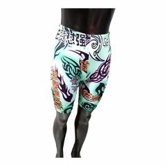 Biker Tribales Tribal Letras Asiaticas Turquesa - comprar online
