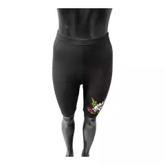 Biker Lisa Negra Diseño Shing Shang Flor