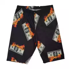 Biker Dollar Fuego Dolar en Llamas