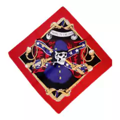 Pañuelo Estilo Soldado Revolucion Anarquia Negra y Roja - comprar online