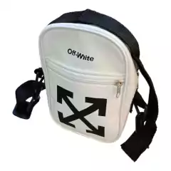 Bolso Morral Shoulder Bag Riñonera X Blanco