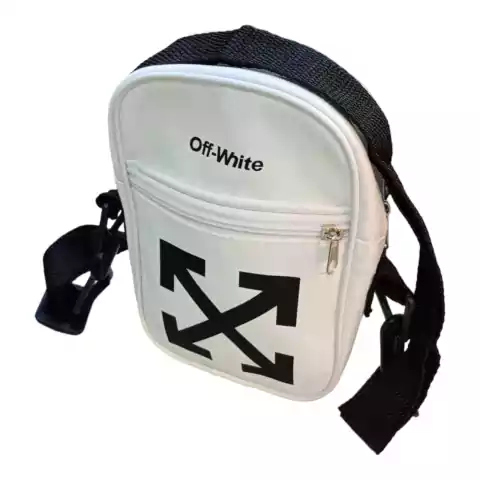 Bolso Morral Shoulder Bag Riñonera X Blanco