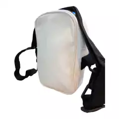 Bolso Morral Shoulder Bag Riñonera Rayado Blanco - tienda online