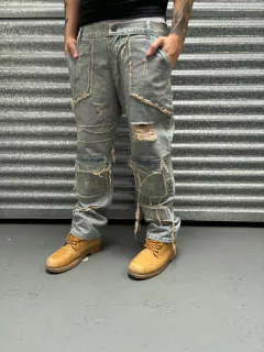 Pantalon Jean Baggy Y2K Ripped Blue - (copia) - buy online