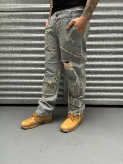 Pantalon Jean Baggy Y2K Ripped Blue - (copia) - online store