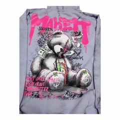 Imagen de Buzo Hoddie Oso Criminal Violeta