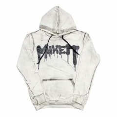 Buzo Hoddie Oso Criminal Blanco