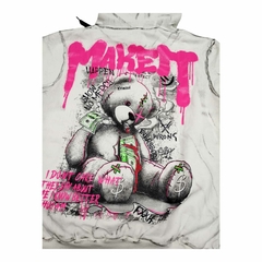 Imagen de Buzo Hoddie Oso Criminal Blanco