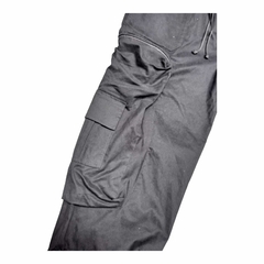 Pantalon Cargo Tempo Ancho Baggy Negro - KITCH TECH