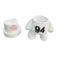 Figura Decoracion Muñeco Estilo Montana Aerosol Rosa - KITCH TECH