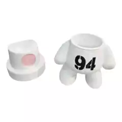 Figura Decoracion Muñeco Estilo Montana Aerosol Rosa - KITCH TECH